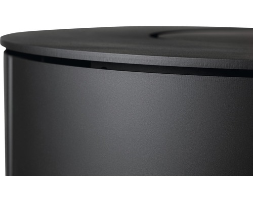 Vue détaillée d''une colonne à feu ronde