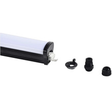 Luminaire LED pour pièce humide avec accessoires de montage