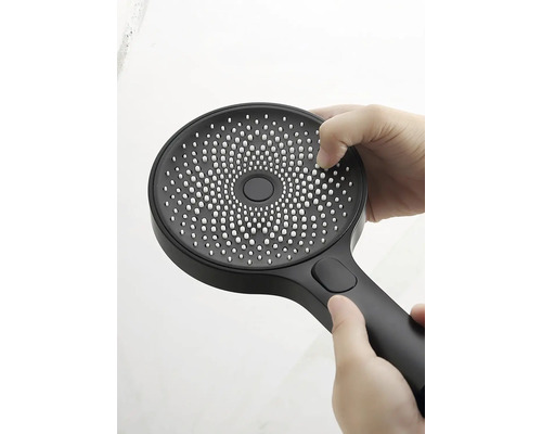 Réglage d'une douchette à main avec différents types de jets