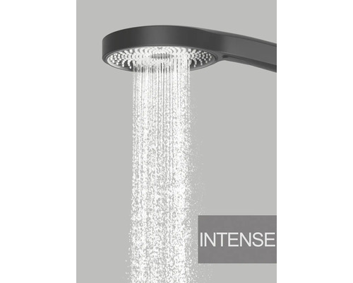 Pomme de douche avec mode jet d'eau Intense