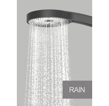 Douche à effet pluie avec jet d'eau