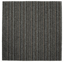 Dalle de moquette à rayures