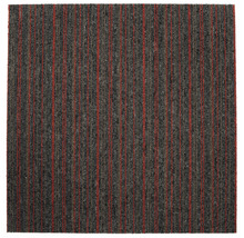 Dalle de moquette à rayures