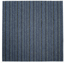 Dalle de moquette à rayures