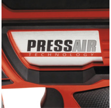 Marquage Pressair Technology sur un outil électrique