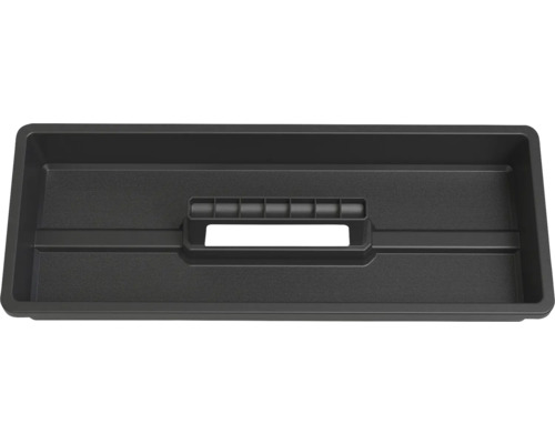 Boîte à outils en plastique avec poignée de transport