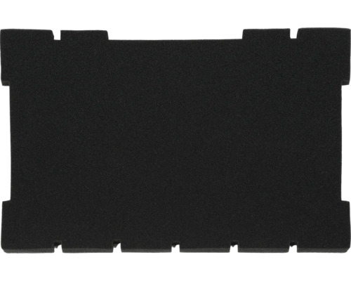 Insert en mousse avec découpes