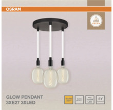 Osram Pendelleuchte mit drei Leuchten, geeignet für Dekorationszwecke