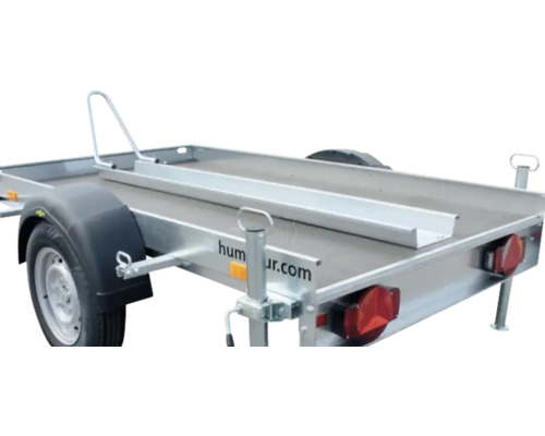 Motorradanhänger mit Motorradhalterung