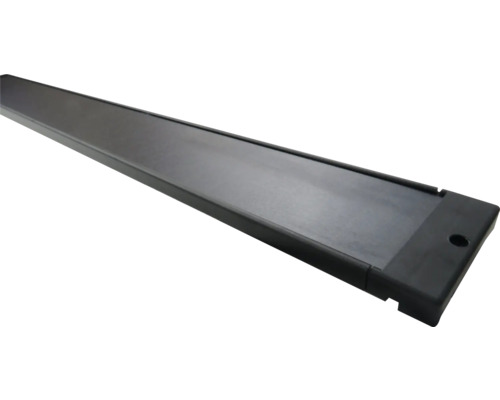 Rail de guidage noir pour meubles