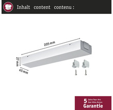 Kit de rampes lumineuses de 205 mm de long avec accessoires et garantie de cinq ans