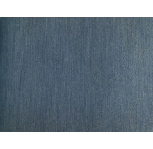 Gros plan d'un papier peint textile bleu avec une fine structure de tissage