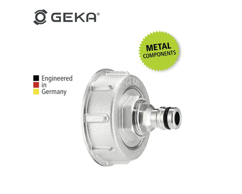 GEKA Logo, Metallkomponenten, konstruiert in Deutschland, GEKA Kupplung