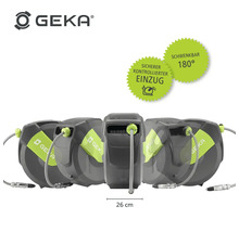 Geka Schlauchbox mit automatischer Aufrollfunktion und 180 Grad Schwenkbereich