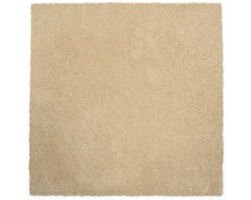 Quadratischer Teppich mit hohem Flor