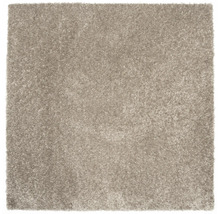 Tapis carré à poils longs