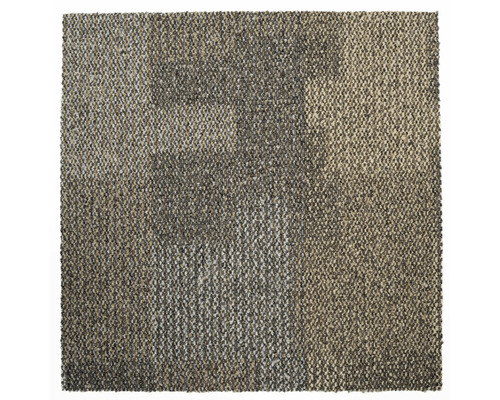 Tapis carré avec texture chinée