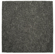 Tapis gris à la texture chinée