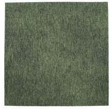 Dalle de moquette carrée à texture côtelée