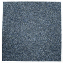 Blau gefärbte Teppichfliese