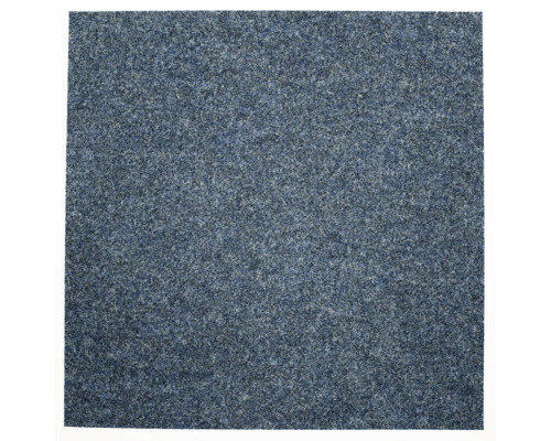 Blau gefärbte Teppichfliese