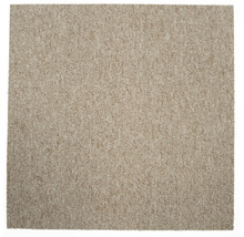 Tapis carré en fibres textiles