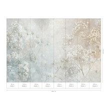 Fototapete mit Blütenmotiv, Größe 400x270 cm