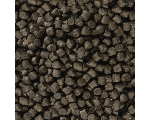 Gros plan de granulés de nourriture pour poissons