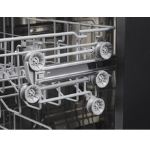 Geschirrspülerkorb mit Rollen zur einfachen Handhabung