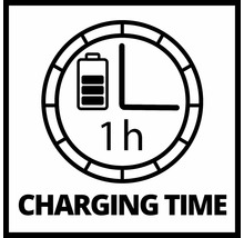 Temps de charge 1 heure