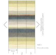 Motif de papier peint avec des rayures horizontales