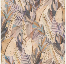 Papier peint avec motif de plumes