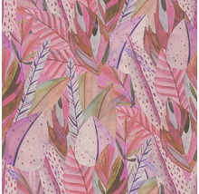 Papier peint avec motif de feuilles