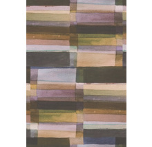 Tapete mit geometrischem Streifenmuster