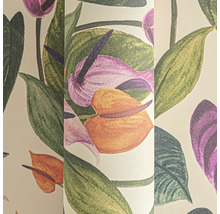 Rouleau de papier peint à motif floral