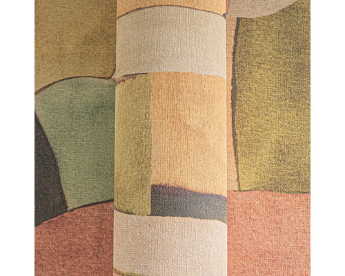 Rouleau de papier peint abstrait avec des formes géométriques