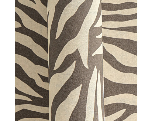 Rouleau de papier peint à motif zébré