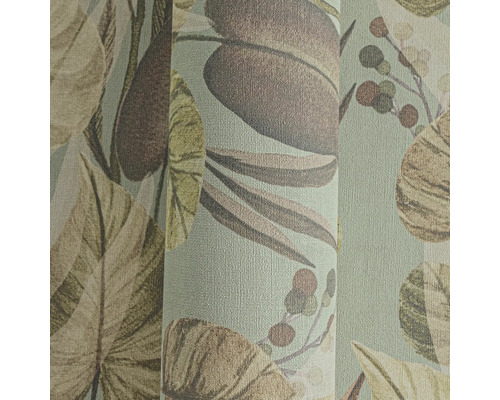 Rouleau de papier peint avec motif de feuilles