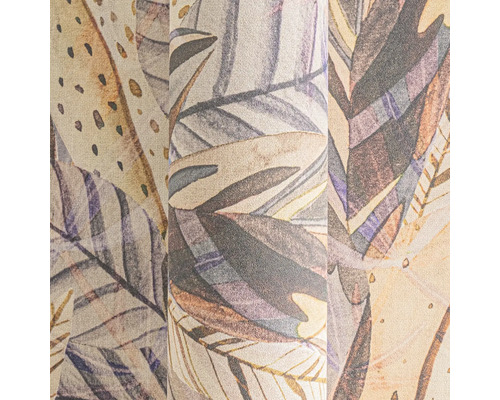 Papier peint avec motif de feuilles