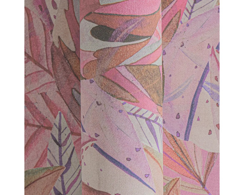 Rouleau de papier peint à motif de feuilles