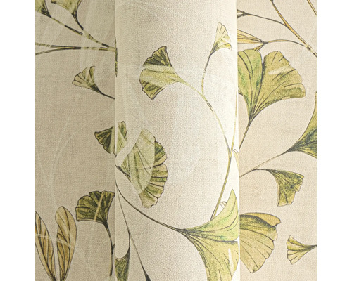 Papier peint avec motif de feuilles de ginkgo