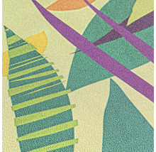 Vue détaillée d'un papier peint avec un motif abstrait