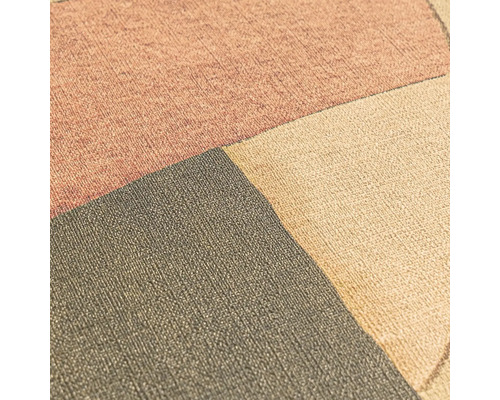 Gros plan d'un papier peint à motifs avec des formes géométriques