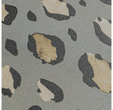 Nahaufnahme einer Tapete mit Leopardenmuster