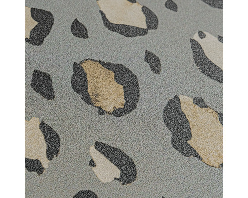 Nahaufnahme einer Tapete mit Leopardenmuster