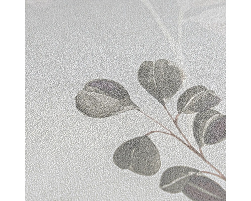 Nahaufnahme einer Tapete mit Blättermuster