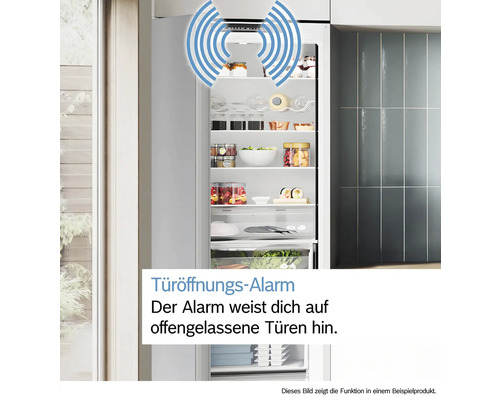 Kühlschrank mit Türöffnungs-Alarm