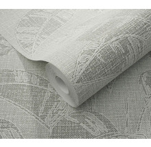 Tapetenrolle mit Blattmuster.