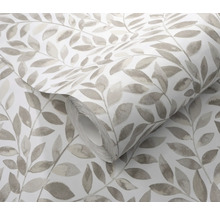 Rouleau de papier peint avec motif de feuilles