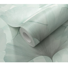 Rolle Tapete mit Ginkgo-Blatt-Muster
